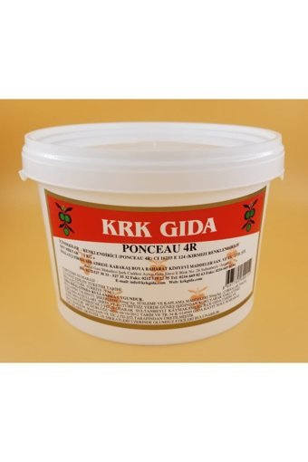 Krk Gıda Kırmızı Toz Gıda Boyası 1 kg