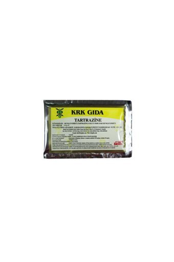 Krk Gıda Sarı Toz Gıda Boyası 9 gr