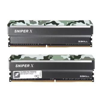 G. Skill SniperX F4-3000C16D-16GSXWB 16 GB DDR4 2x8 3000 Mhz Ram