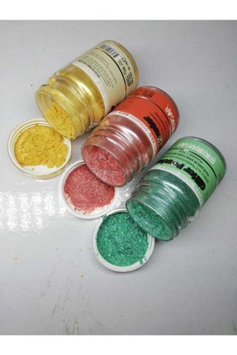 Şeker&Sugar Altın Toz Gıda Boyası 10 gr