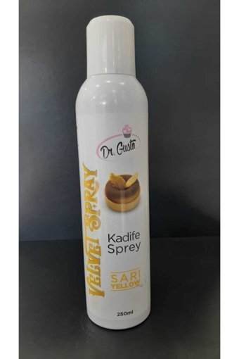 Dr. Gusto Sarı Sprey Gıda Boyası 250 ml