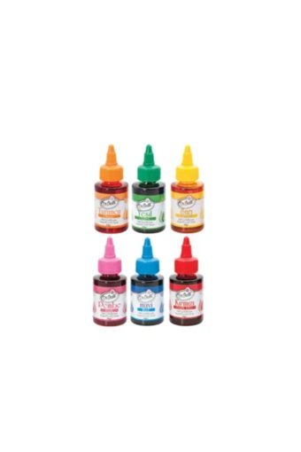 Dr. Gusto Kırmızı Mavi Pembe Sarı Turuncu Yeşil Sıvı Gıda Boyası 6x60 gr