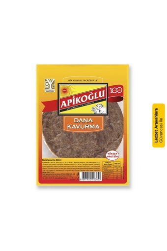 Apikoğlu Kavurma Dilimli 9x100 gr