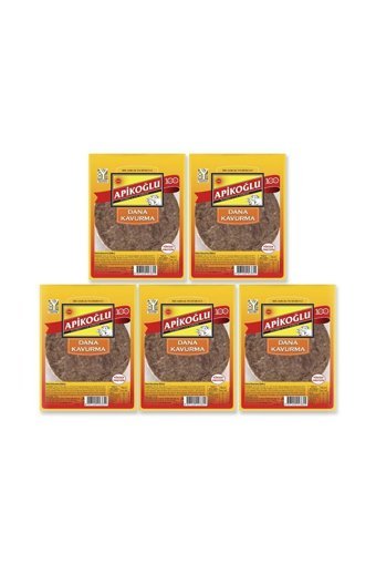 Apikoğlu Kavurma Dilimli 5x100 gr