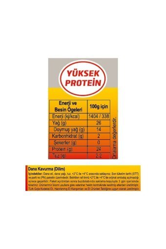Apikoğlu Kavurma Dilimli 2x100 gr