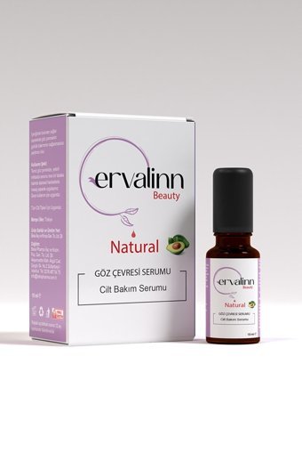 Ervalinn Natural Aydınlatıcı Kırışıklık Karşıtı Göz Altı Torba Karşıtı Gece Gündüz Serumu 10 ml
