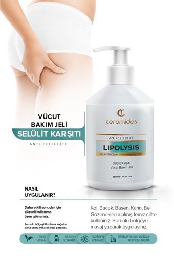 Ceramides Sıkılaştırıcı Selülit Jeli 250 ml