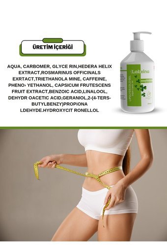 Labelna Cosmetic Sıkılaştırıcı Selülit Jeli 250 ml