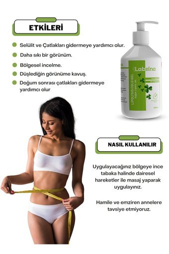 Labelna Cosmetic Sıkılaştırıcı Selülit Jeli 250 ml