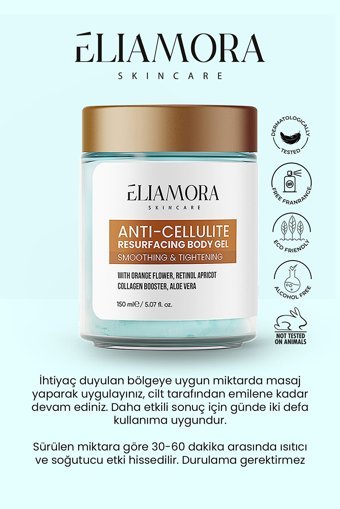 Eliamora Sıkılaştırıcı Selülit Jeli 150 ml