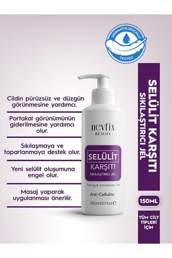 Nevfix Sıkılaştırıcı Selülit Jeli 150 ml