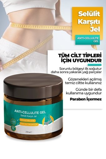 Eslbeauty Sıkılaştırıcı Selülit Jeli 250 ml