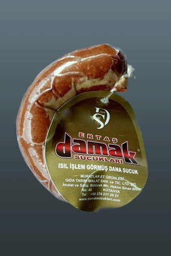 Ertaş Damak Acısız Dana Sucuğu Kangal 500 gr