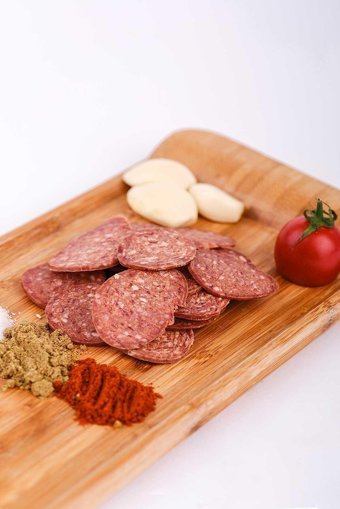 Yasin Fermente Acısız Dana Sucuğu Dilim 480 gr
