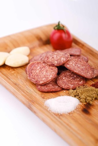 Yasin Fermente Acısız Dana Sucuğu Dilim 480 gr
