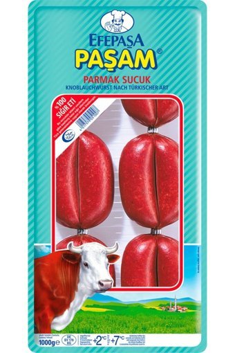 Efepaşa Acısız Dana Sucuğu Parmak 1 kg
