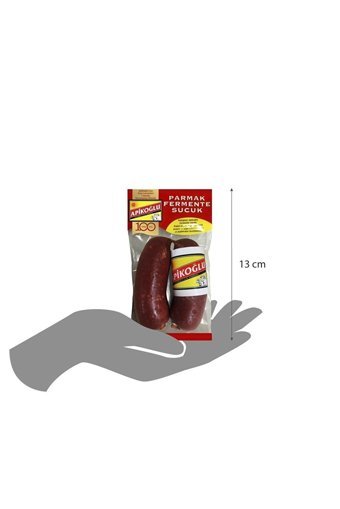 Apikoğlu Acısız Dana Sucuğu Parmak 6x200 gr