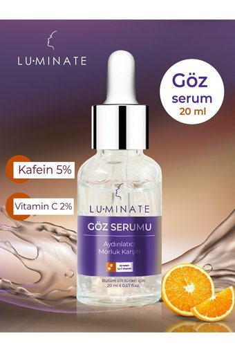 Luminate Kafein 5% C Vitamin 2% Aydınlatıcı Serum 20 ml