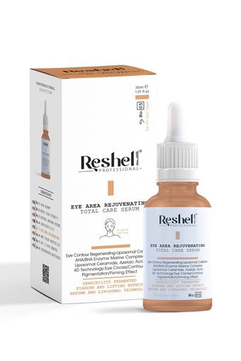 Reshell %7 Caffeine %1 Hyalüronik Asit Aydınlatıcı Göz Altı Torba Karşıtı Gece Gündüz Serumu 30 ml