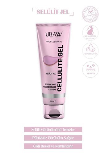 Uraw Sıkılaştırıcı Selülit Jeli 200 ml