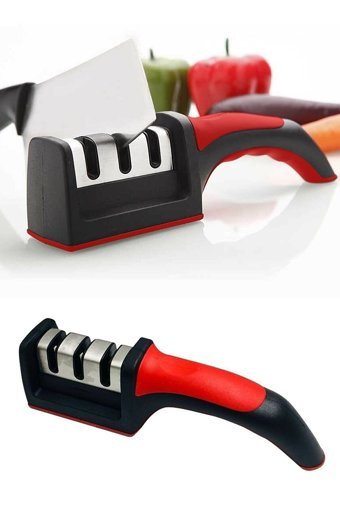 Newstore Home 3 Açılı Elmas Bıçak Bileyici Siyah