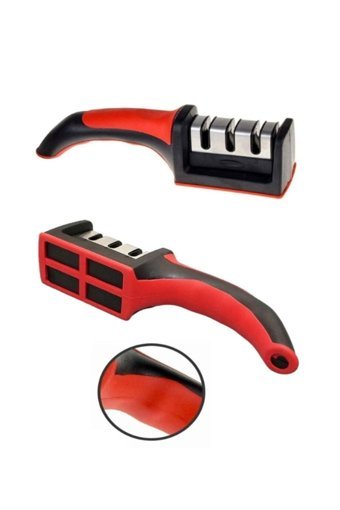 Baysa Sharpener Bıçak Bileyici Kırmızı-Siyah