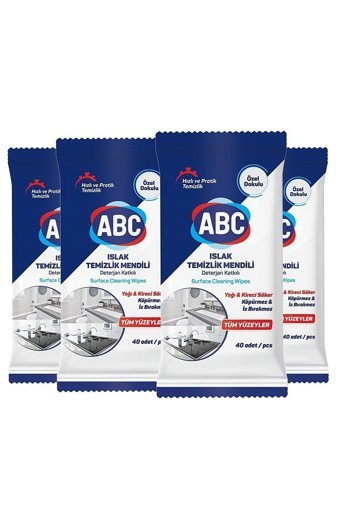 Abc Temizlik Bezi 4'lü