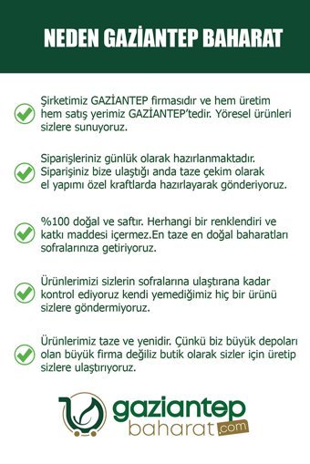 Gaziantep Baharat Tuzot Çeşnisi 100 gr