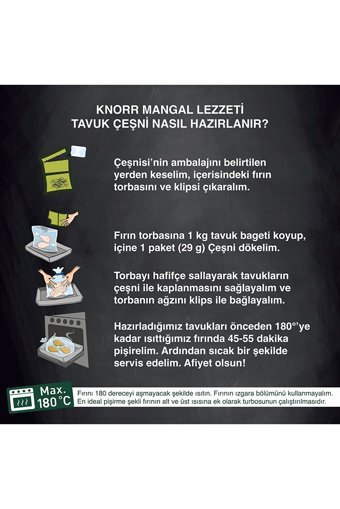 Knorr Mangal Lezzeti Tavuk Çeşnisi 7x29 gr