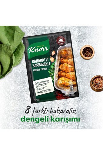 Knorr Sarımsaklı Tavuk Çeşnisi 7x34 gr