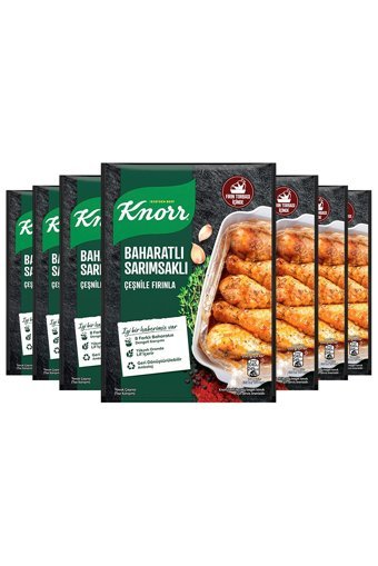 Knorr Sarımsaklı Tavuk Çeşnisi 7x34 gr