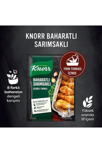 Knorr Sarımsaklı Tavuk Çeşnisi 7x34 gr