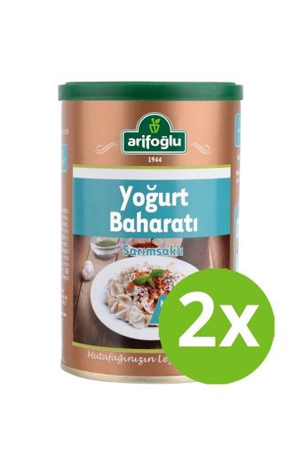 Arifoğlu Sarımsaklı Sebze Çeşnisi 2x130 gr