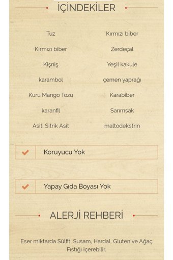 Shan Sebze Çeşnisi 5x30 gr
