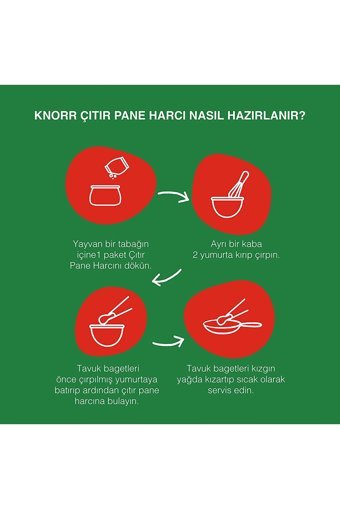 Knorr Çıtır Pane Tavuk Çeşnisi 7x90 gr