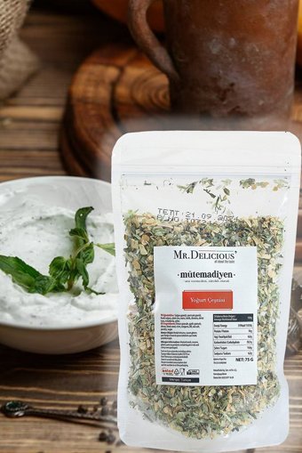 Mr. Delicious' Sarımsaklı Sebze Çeşnisi 75 gr