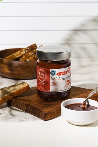 Eya Organik Kızılcık Marmelatı 340 gr