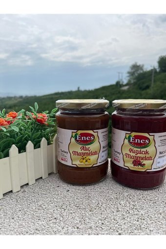 Enes Pekmezleri Alıç-Kızılcık Marmelatı 2x630 gr