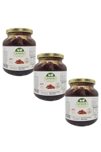 Germencik Organik Gün Kurusu Kayısı Marmelatı 3x350 gr