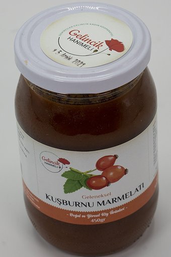 Gelincik Hanımeli Kuşburnu Marmelatı 450 gr