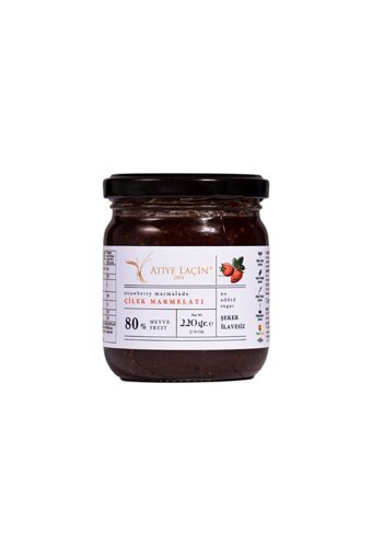 Atiye Laçin Çilek Marmelatı 220 gr