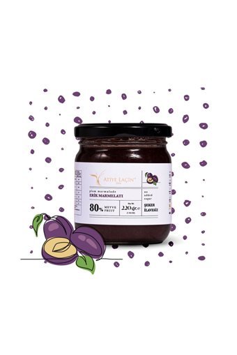 Atiye Laçin Erik Marmelatı 220 gr