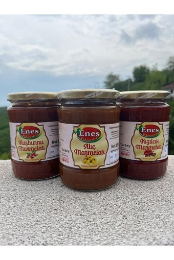 Enes Pekmezleri Alıç-Kızılcık-Kuşburnu Marmelatı 3x630 gr