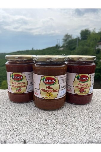 Enes Pekmezleri Alıç-Kızılcık-Kuşburnu Marmelatı 3x630 gr