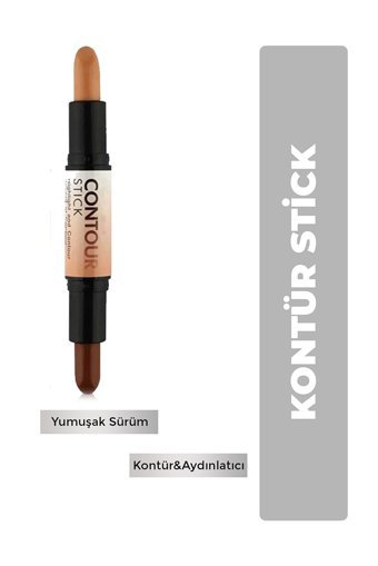 Govern Çift Taraflı Krem Stick Kontür