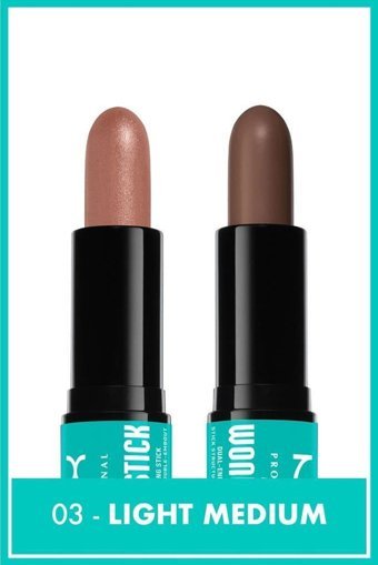 Nyx Professional Makeup Wonder Çift Taraflı Krem Stick Kontür