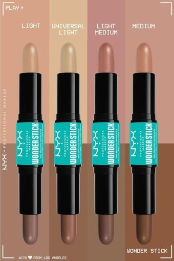 Nyx Professional Makeup Wonder Çift Taraflı Krem Stick Kontür