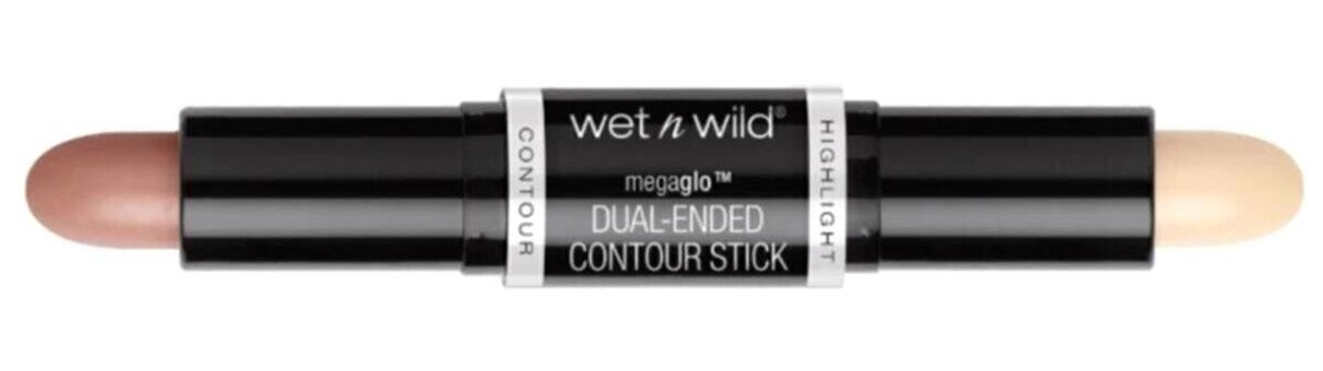 Wet N Wild Megaglo Dual Ended Light/Medium Çift Taraflı Krem Stick Kontür
