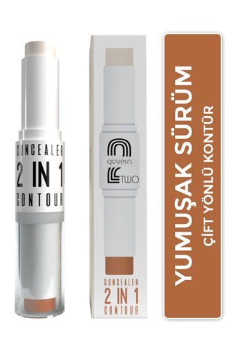 Govern 2 in 1 Çift Taraflı Krem Stick Kontür