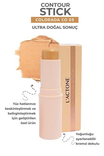 L'Actone CD 03 Krem Stick Kontür